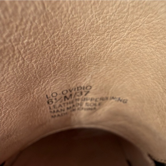 Louise Et Cie Ovidio Loafer Elegant Brown Croc Embossed Block Heel Loafers SZ6.5 - Picture 8 of 17